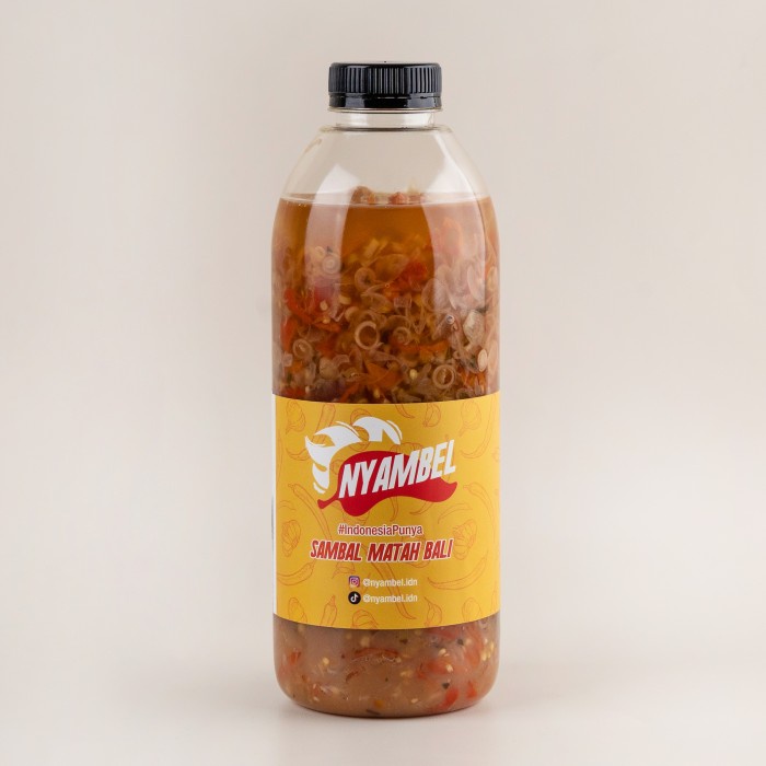 

Sambal Matah Bali 1liter