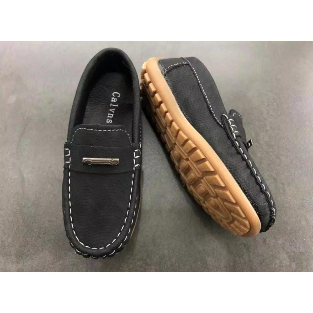 Sepatu Slip On import  Anak Laki - Laki / Sepatu Pantofel / Slip On Sepatu Pantofel anak Ring