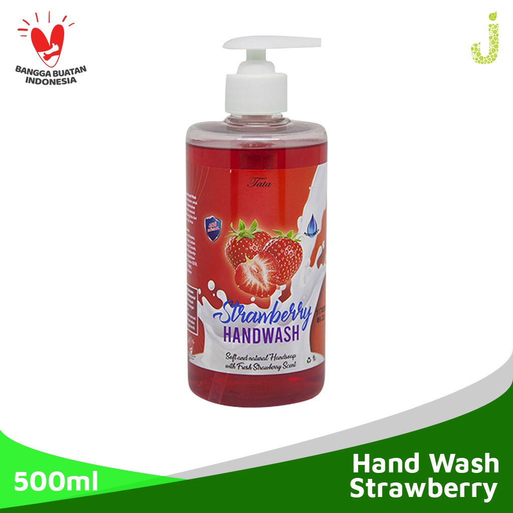 MINIGO Tata Hand Wash Anti Bacterial Strawberry 500ml (THWS)