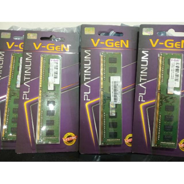 RAM PC V-GEN DDR3 2GB Platinum