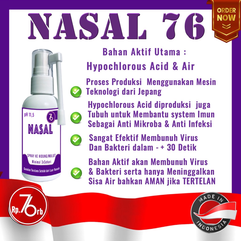 nasal spray anosmia cuci hidung hilang penciuman anti covid corona hand sanitizer spray