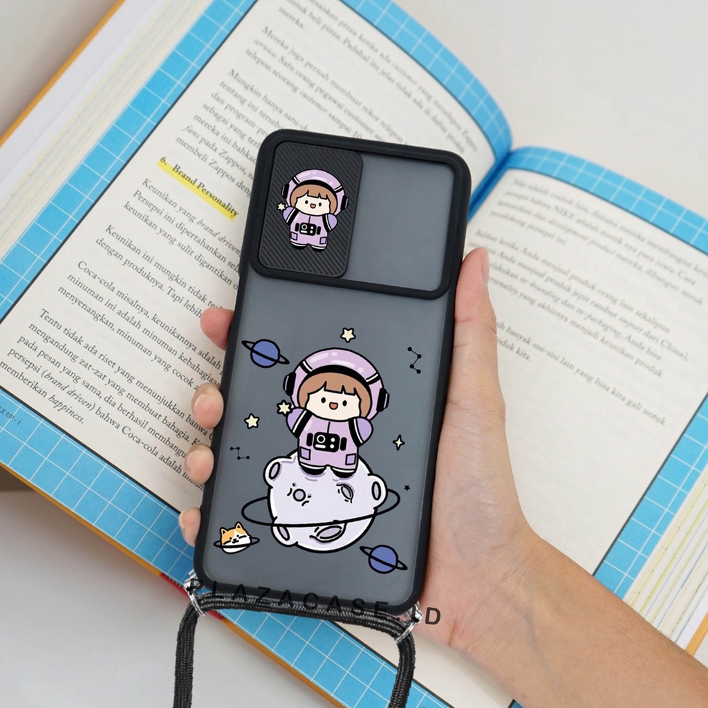 Softcase Slide Camera + TALI [PKG01] For OPPO Reno 6 4G A5S A15 A3S A54 A16 A5 2020 RENO 5F OPPO A74 | CASE SLIDE | CASE PROTECT | CAMERA PROTECT | KAMERA PROTEK | CASE TUTUP | SLIDE CAMERA | CUTE CASE | CASE LUCU | LILAC | MINT | PEACH | BLACK