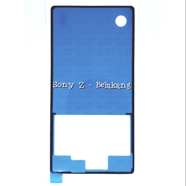 

Lem Adhesive Backdoor Sony Xperia Z - Double Tape Back Cover Tutup Belakang