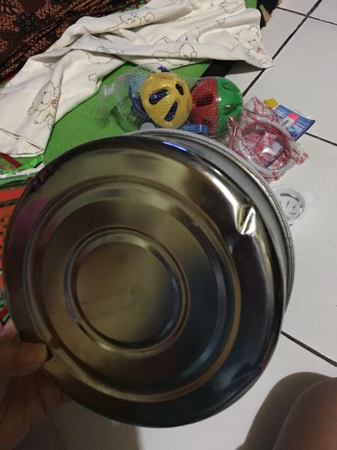 Rantang Makanan Susun 5 Material Stainless Steel Dapat Tutupnya Juga