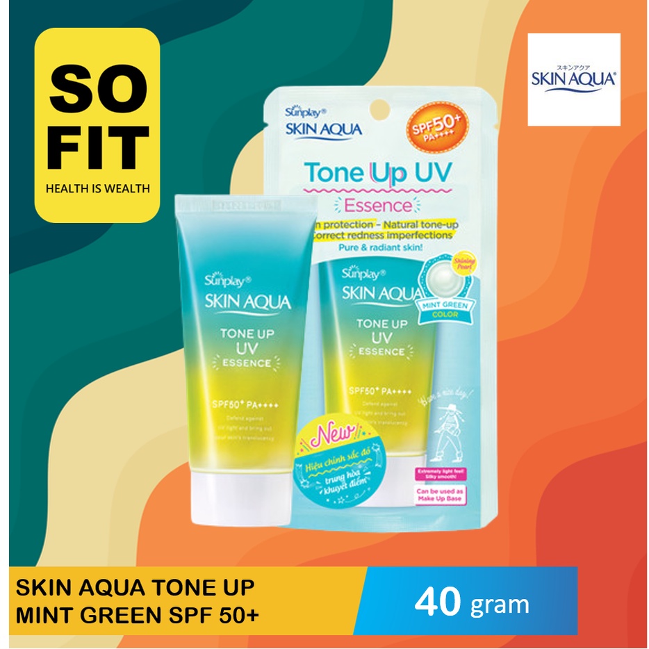 Skin Aqua UV Series 40gr / Tone Up / Whitening Milk SPF 50 / Mild Milk SPF 25 / Moisture Milk SPF 50 / Moisture Gel SPF 30 / Sunplay