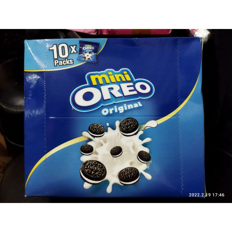 Oreo mini pouch box  rasa original/cokelat