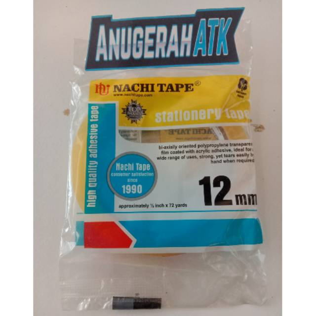 

SOLASI LAKBAN BENING NACHI TAPE 12