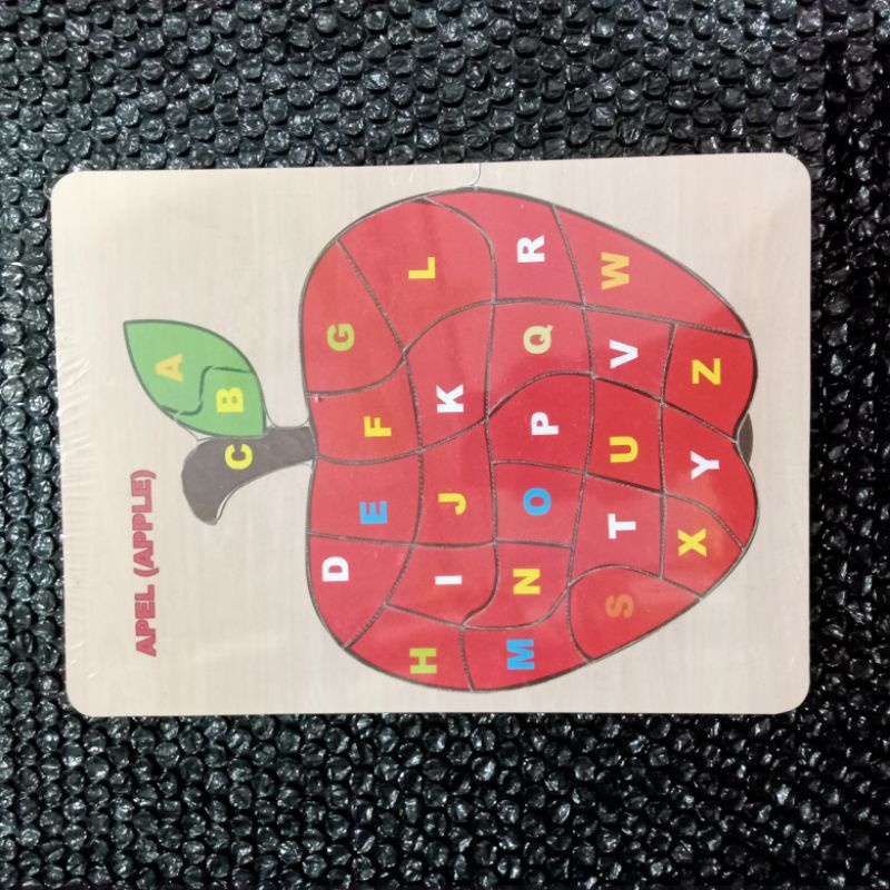 puzzle kayu / mainan anak edukasi bisa cod / puzzle angka / puzzle huruf Hijaiyah / puzzle binatang
