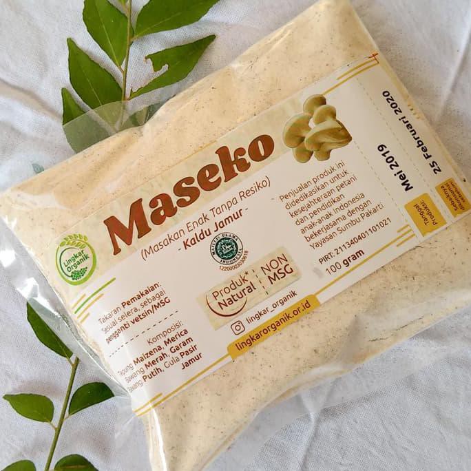 

Maseko - Kaldu Jamur Non MSG 100gr | Kemasan Refill