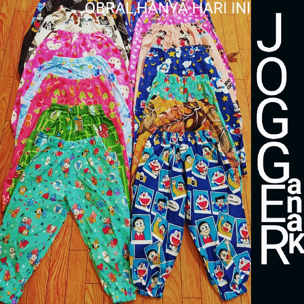 PILIH MOTIF JOGGER ANAK SPIDERMAN // jogger anak motif Spiderman