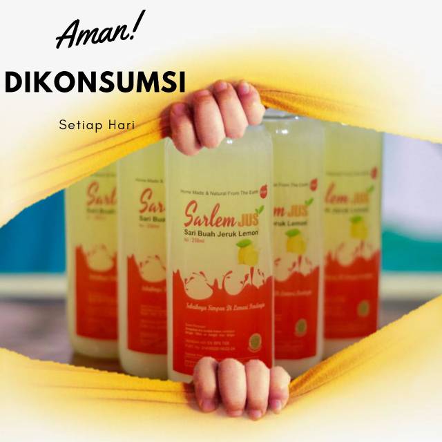 

Sarlemjus Minuman Sari Jeruk Lemon Asli