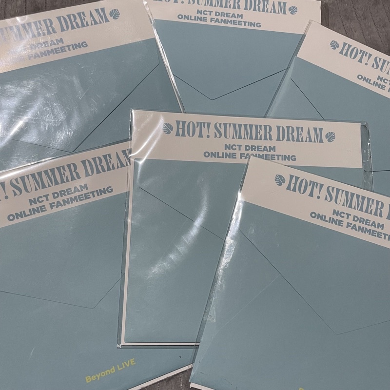 AR TICKET SUMMER FANMEETING DREAM JENO JISUNG HAECHAN MARK JAEMIN