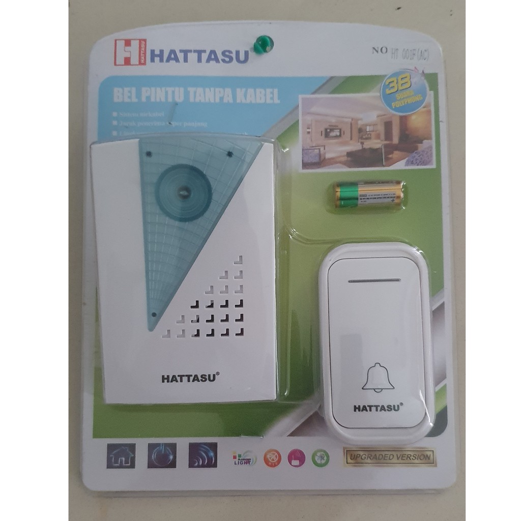 Bel Pintu Hattasu Wireless Listrik