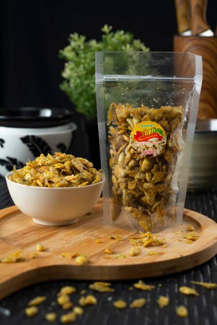 

BABYFISH PEPETEK ikan petek Crispy gurih renyah tinggi kalsium