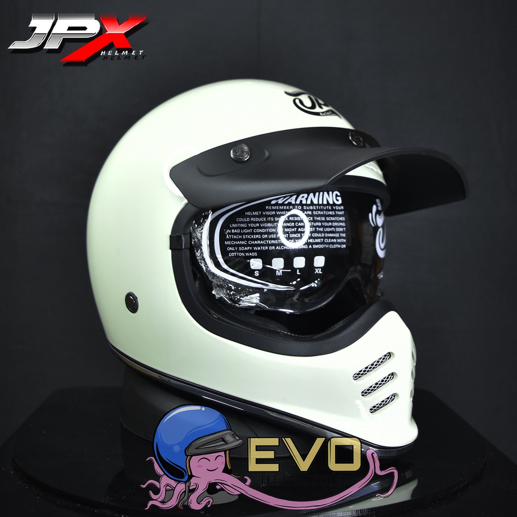 HELM JP SIGNATURE CREAM ORIGINAL HELM JP CAKIL JP SIGNATURE SOLID CREAM JPX JP RETRO