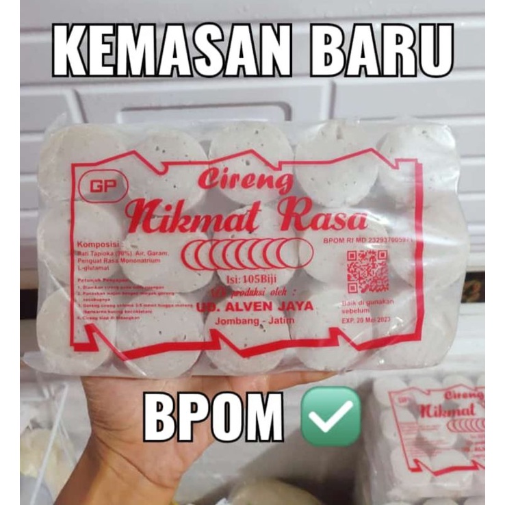 cireng koin isi 105biji