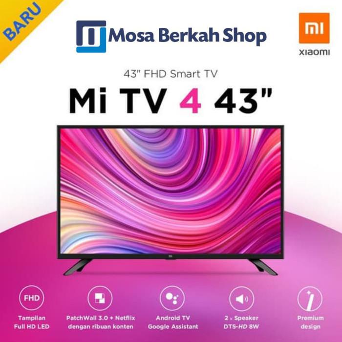 XIAOMI MI TV 4 43 INCH ANDROID SMART TV GARANSI RESMI