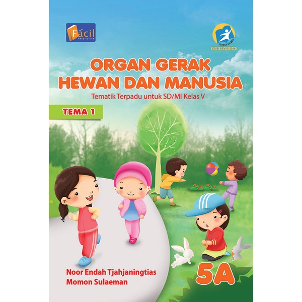 BUKU TEMATIK SD  KELAS 5 GRAFINDO
