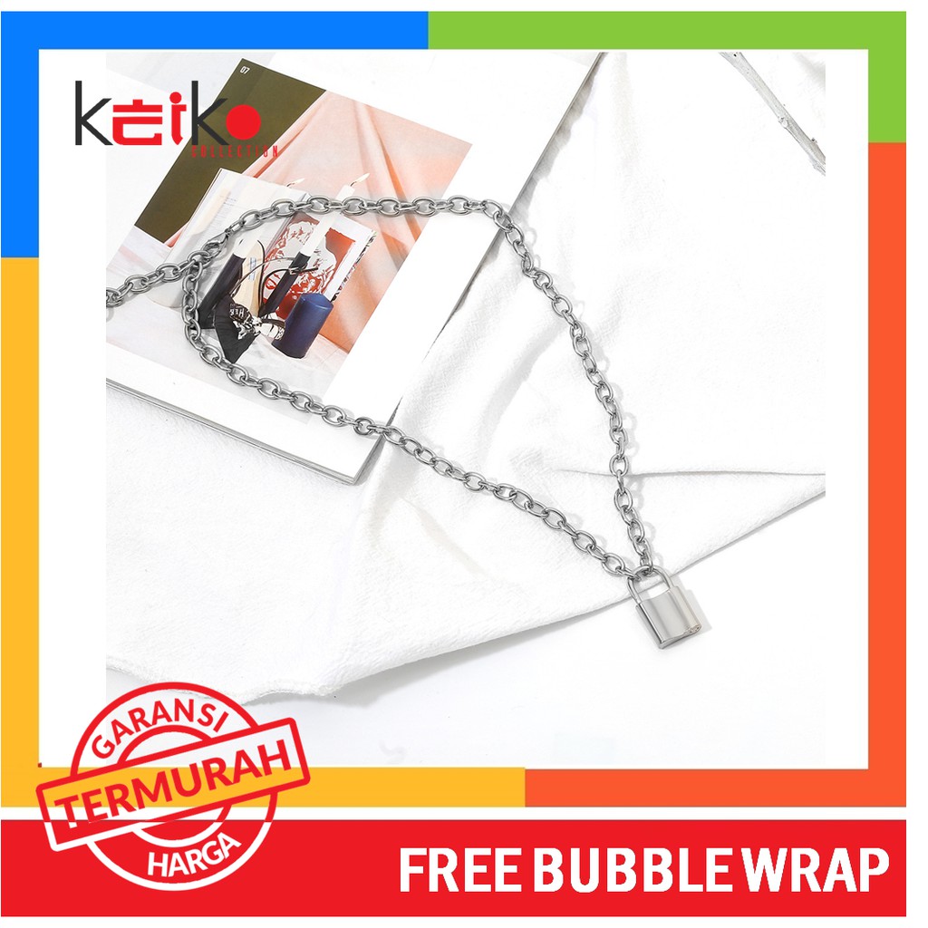 BAYAR DITEMPAT Kalung Kunci/Kalung Gembok/Kalung Single ...