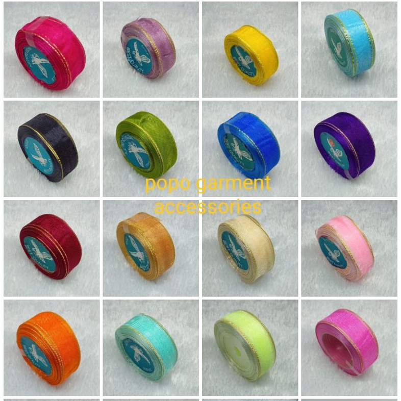PITA ORGANDI LIS 2.5CM ( ISI:20YARD )