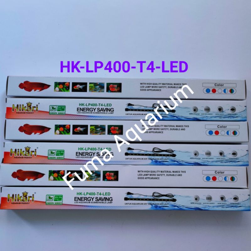 LAMPU LED CELUP AQUARIUM 40cm HIKARI HK-LP400-T4-LED 6watt