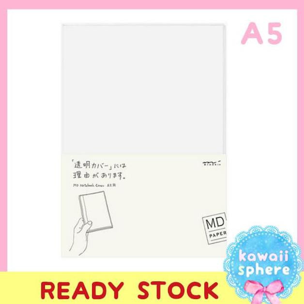 

PROMO Midori MD Notebook A5 | Cover Transparent | Ready Stock Office & Stationery | Buku Tulis |