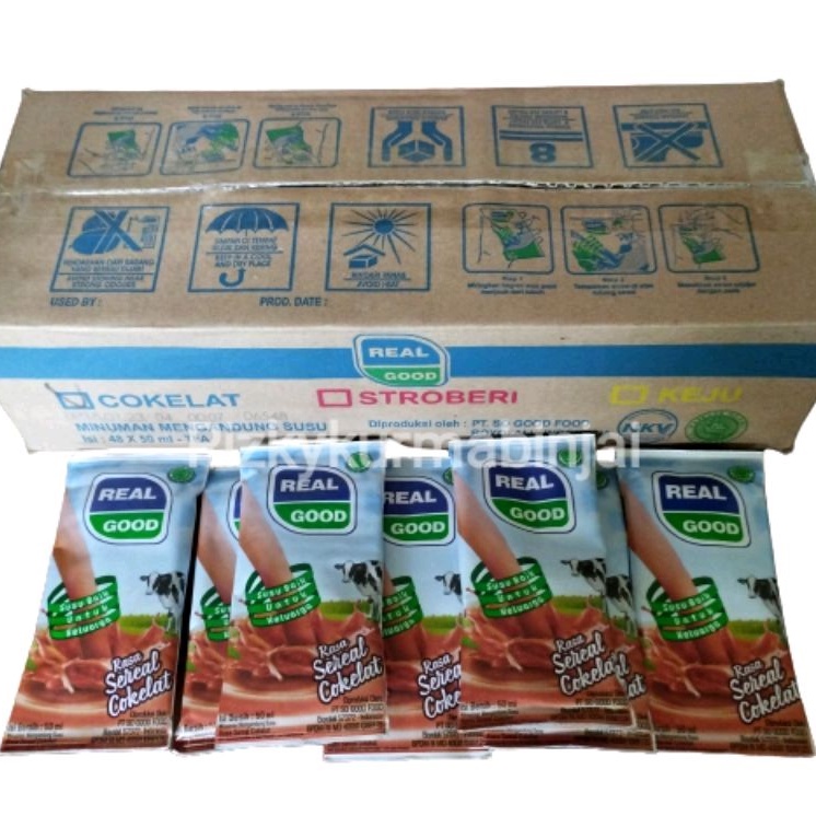 

Susu Real Good 50 ml / Susu UHT Realgood / Susu Bantal 1 Pcs