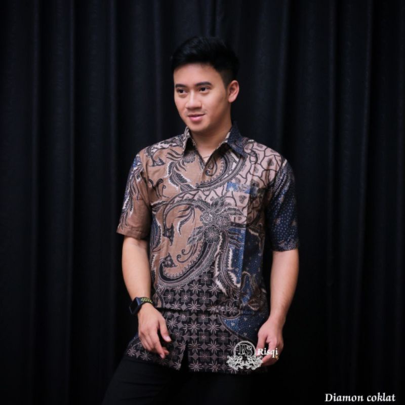 KEMEJA HEM BATIK PRIA TERVIRAL DI SHOPEE ORIGINAL NO KW M L XL