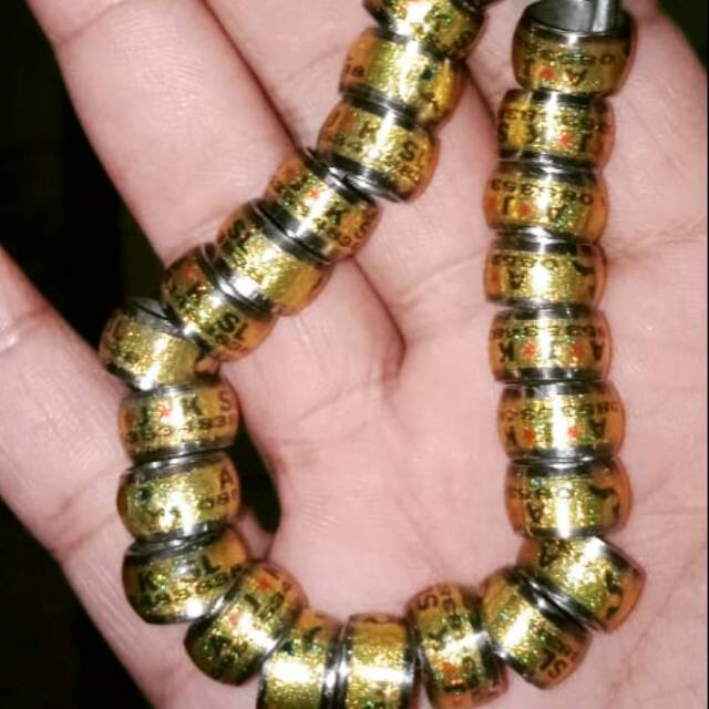 Ring baja roda gentong khusus untuk burung dara/merpati