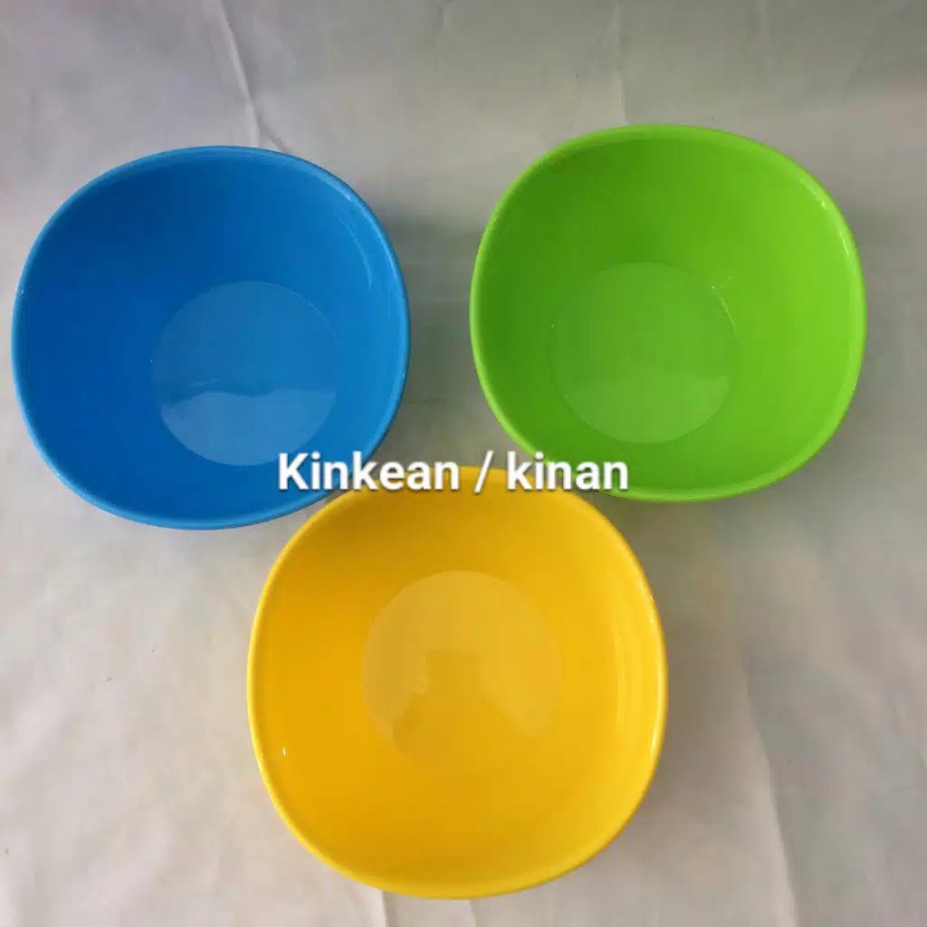 Mangkuk Plastik Happy L 16cm Kobokan