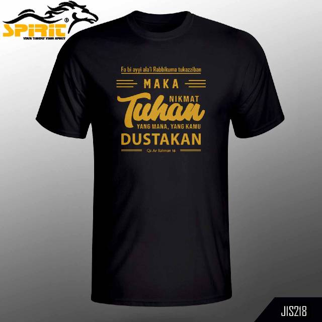 Baju Kaos Dakwah Custom Kata Kata Muslim Islami Shopee Indonesia