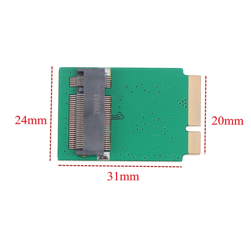 {LUCKID}M.2 NGFF SSD to 17+7 Pin Adapter Card Board For Macbook AIR 2012 A1466 A1465