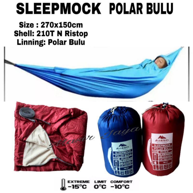 SLEEPING BAG HAMMOCK POLAR BULU