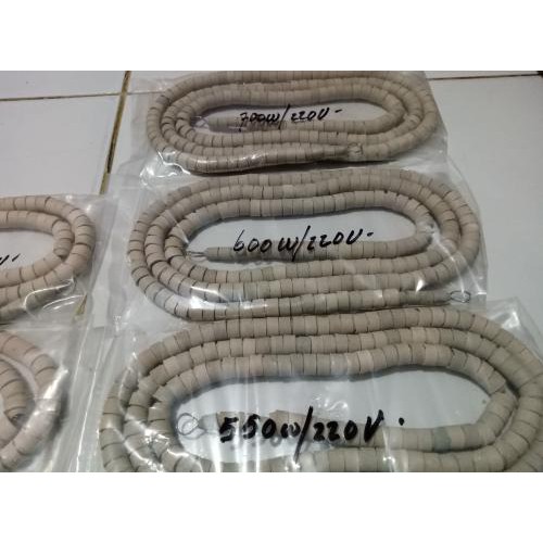 Segera beli Elemen Oven Listrik Rantai / Mote Keramik 550Watt, 650Watt, 700Watt Stok Terbatas