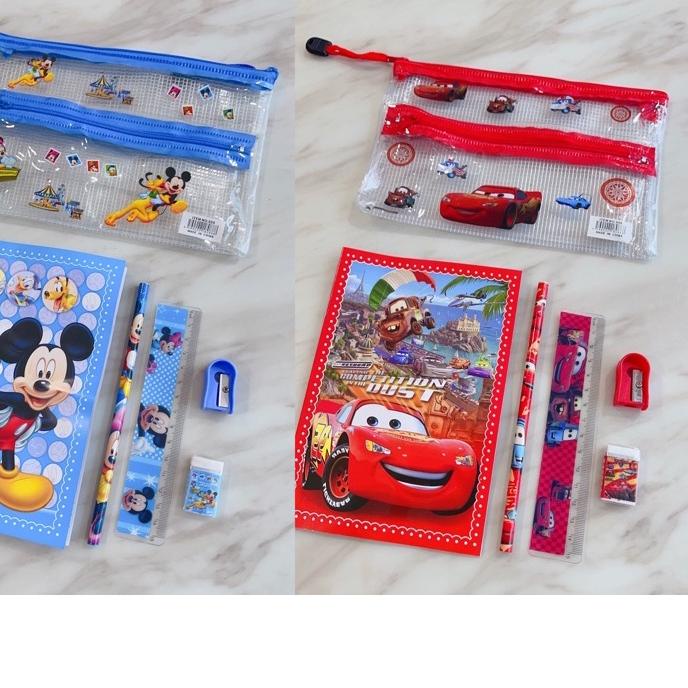 

NEW_PRODUCT Alat tulis set 6in1 pouch 808 / pouch motif produck terbaik