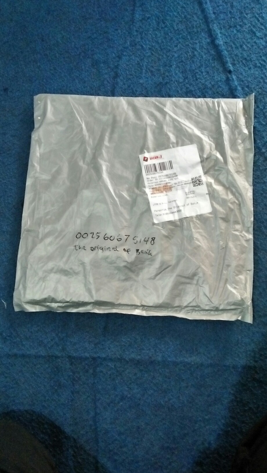 Kaos Pria - Kaos Batik - Print Monocrom - Hq