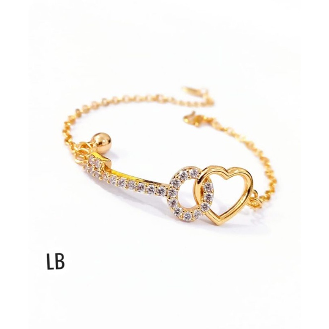 Gelang Tangan Wanita Xuping Love Kunci N05092205