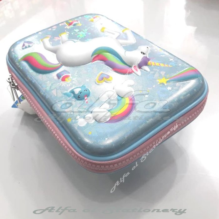 

Gilaa!!! Pencil Case Staedler Flomo (Ori) Unicorn Tempat Pensil Fancy Karakter Limited