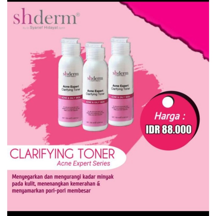SHDERM CLARIFYING TONER ACNE