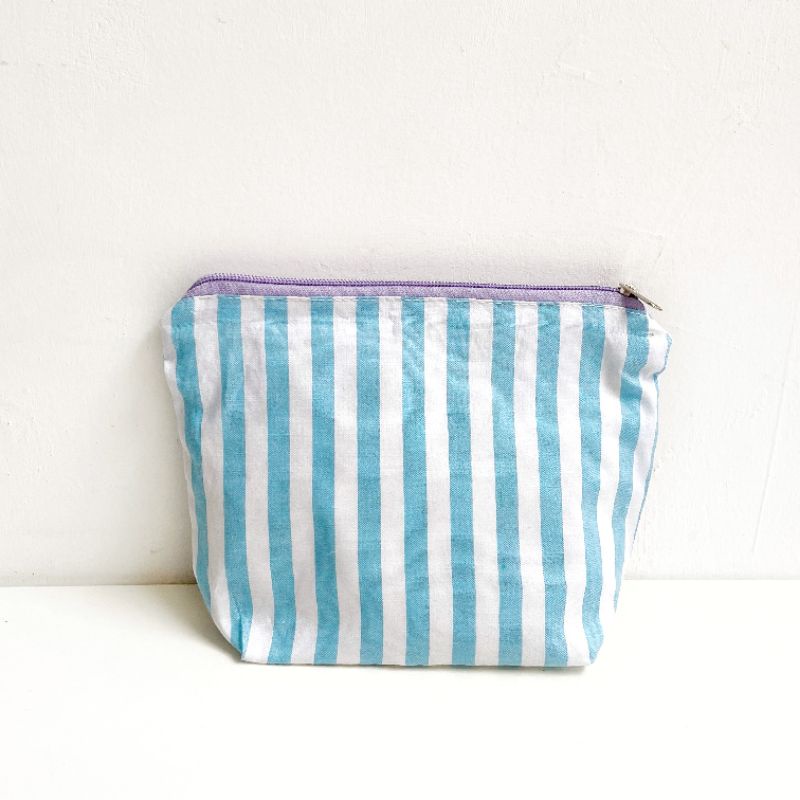 Dompet katun stripes