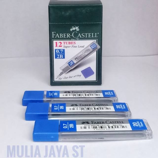 

Isi Pensil Mekanik Faber Castell 0.7 2B