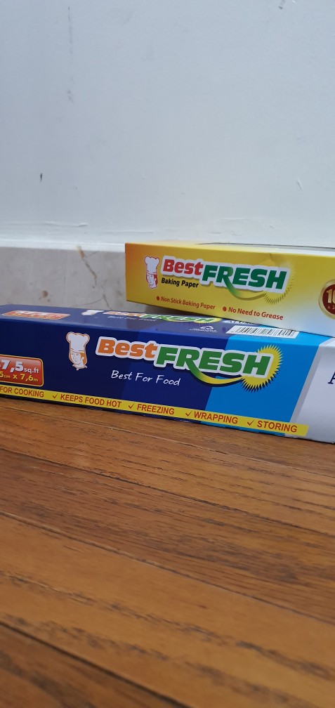 Baking Paper Best Fresh 30cm*10m Warna Putih