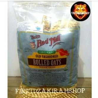 

Bob's red mill organic old fashioned rolled oats whole grain32 oz 907gr