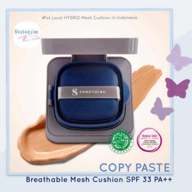 ORIGINAL BPOM SOMETHINC COPY PASTE BREATHABLE CUSHION SPF 33 PA - CUSHION SOMETHINC