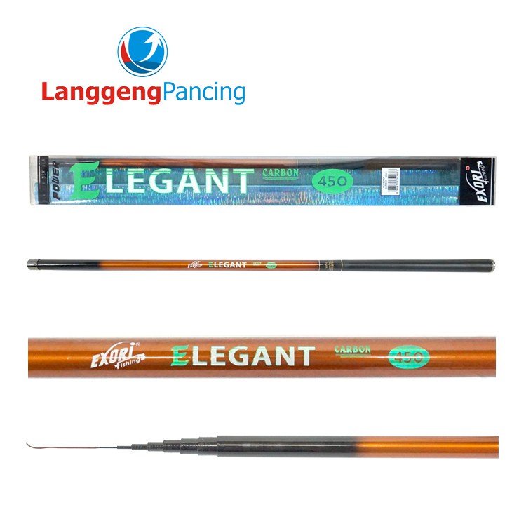 Joran Tegek Pancing Exori Elegant Carbon 450