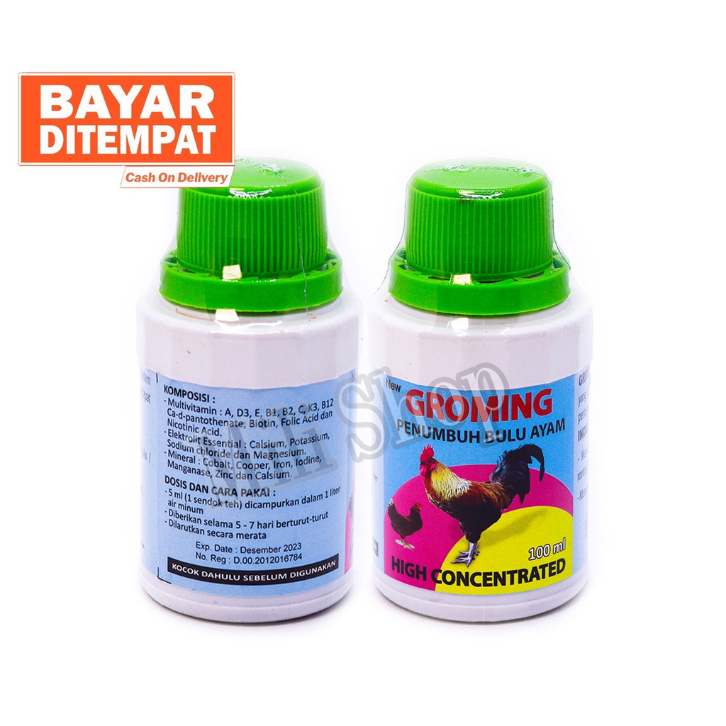 MANJUR PENUMBUH BULU AYAM GROMING VITAMIN BULU AYAM PENUMBUH BULU ITIK 100ML