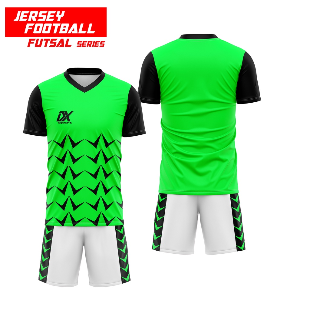 BAJU JERSEY BOLA FUTSAL DX SERIES I FULLPRINTING ONE SET PREMIUM