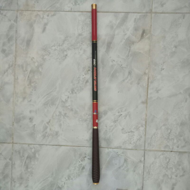 Joran Tegek INDIGO SKELETON 360 Carbon  Ruas Pendek