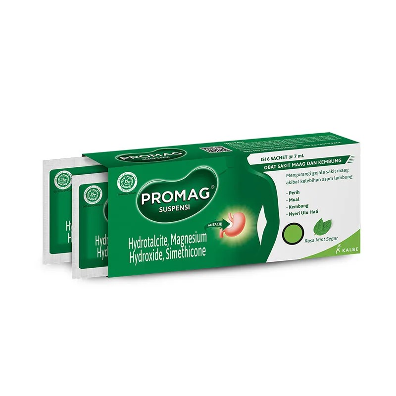 Promag Cair (kemasan dus isi 6 sachet)