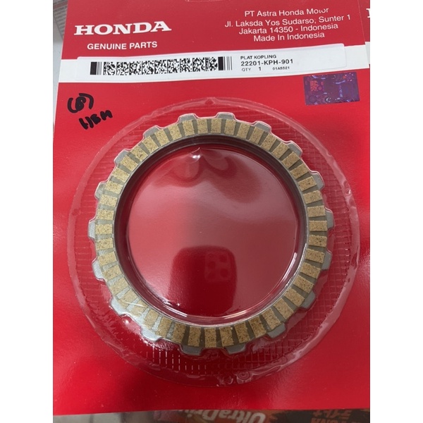 KAMPAS KOPLING PLAT KOPLING KARISMA SUPRA X 125 ORIGINAL AHM